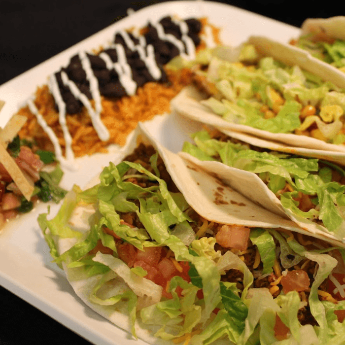 Taco Builder set of 3 Tacos