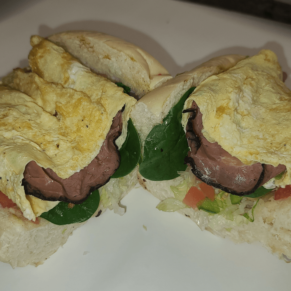 Roast Beef & Egg Breakfast Sub