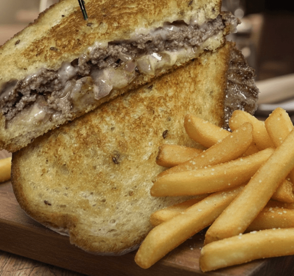 Patty Melt Burger Combo