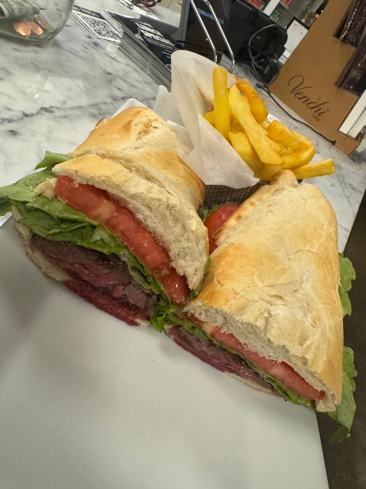 Grilled Beef Tenderloin Sandwich