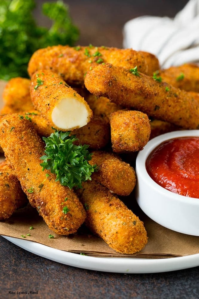 Home Made Mozzarella Sticks