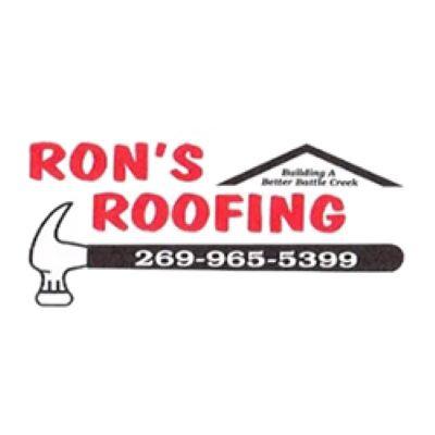 Ron's Roofing Logo