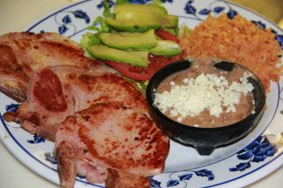 Chuletas Ahumadas Plate