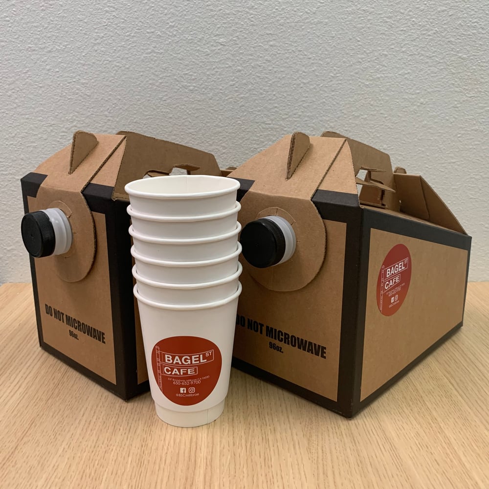 Two 96-oz Coffee Catering Boxes