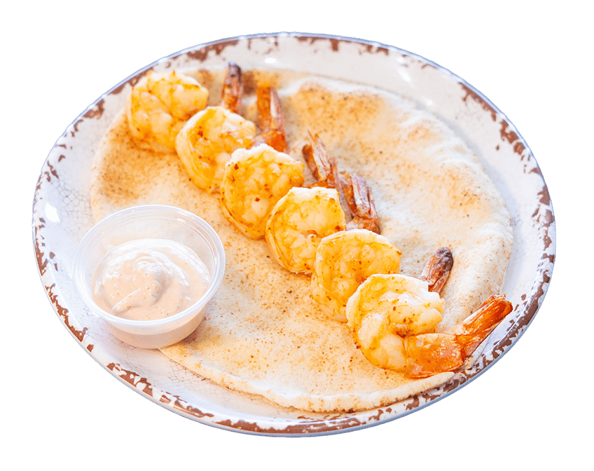 Shrimp Kebab a la Carte