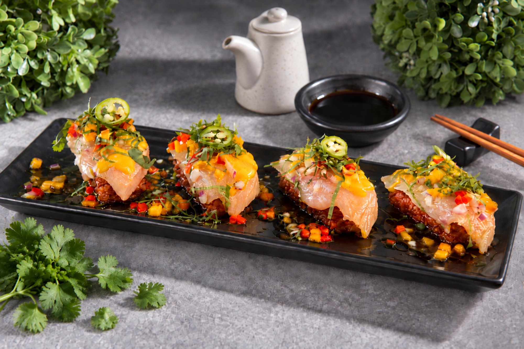 Crispy Hamachi Rice