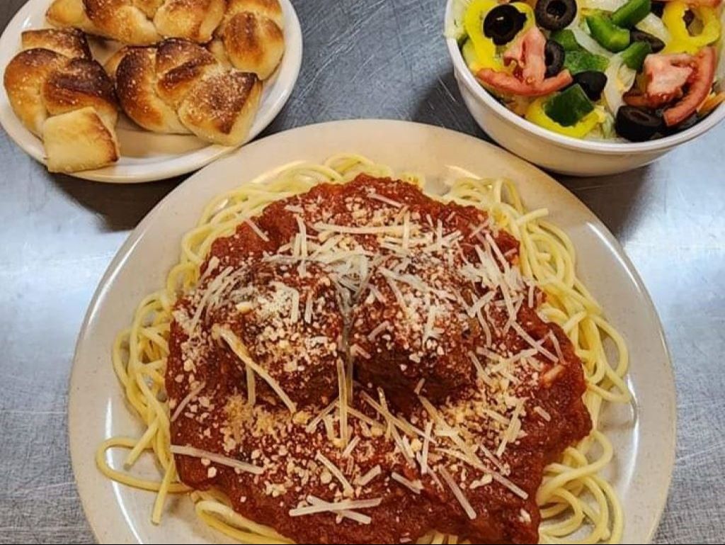 Spaghetti & Meatball Dinner Single