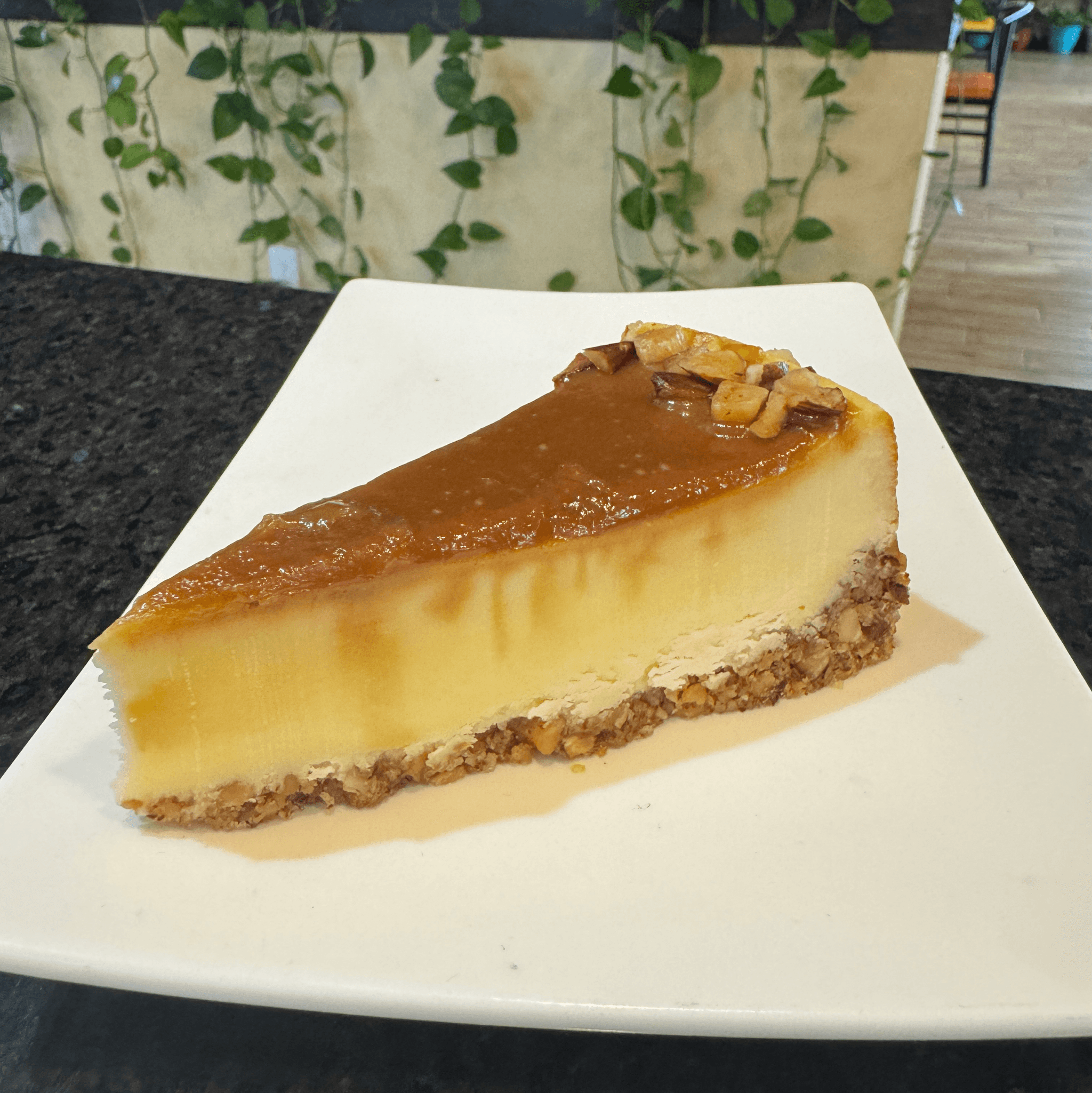 Salted Caramel Cheesecake (GF)