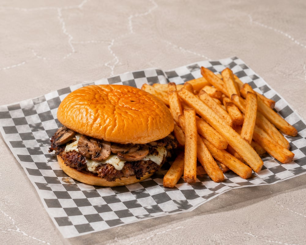 Mushroom Swiss Combo