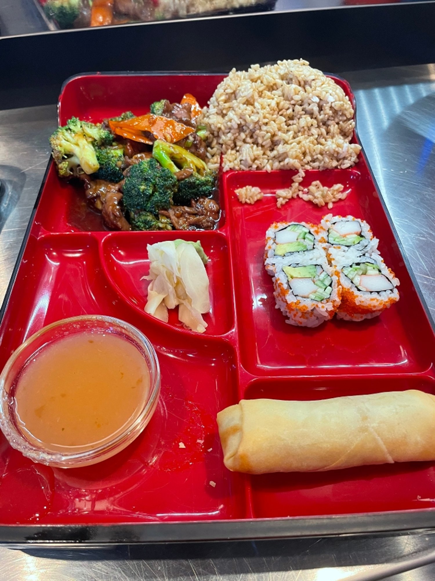 Bento Box A6 - Beef with Broccoli