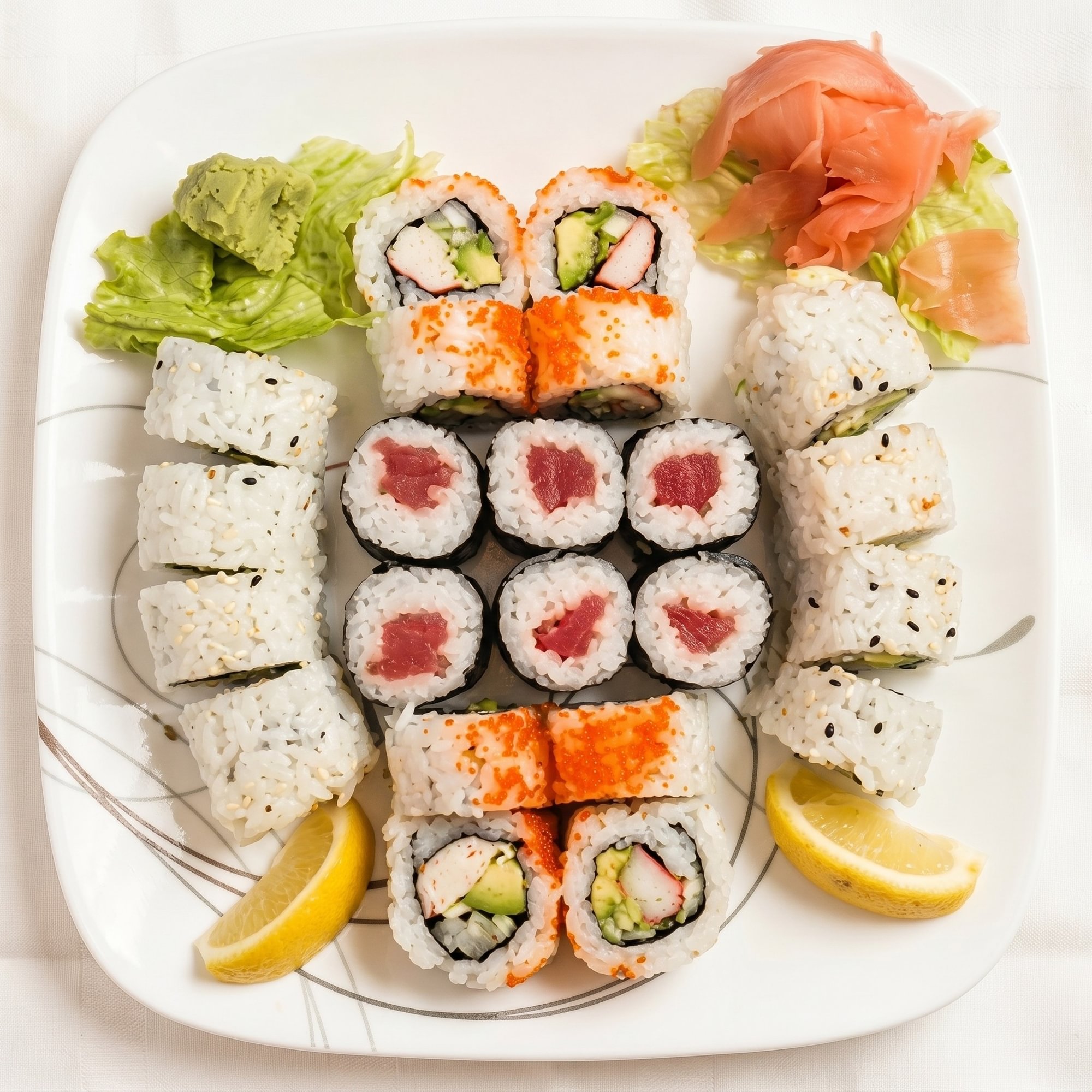 Forever Young Roll Combo Plate