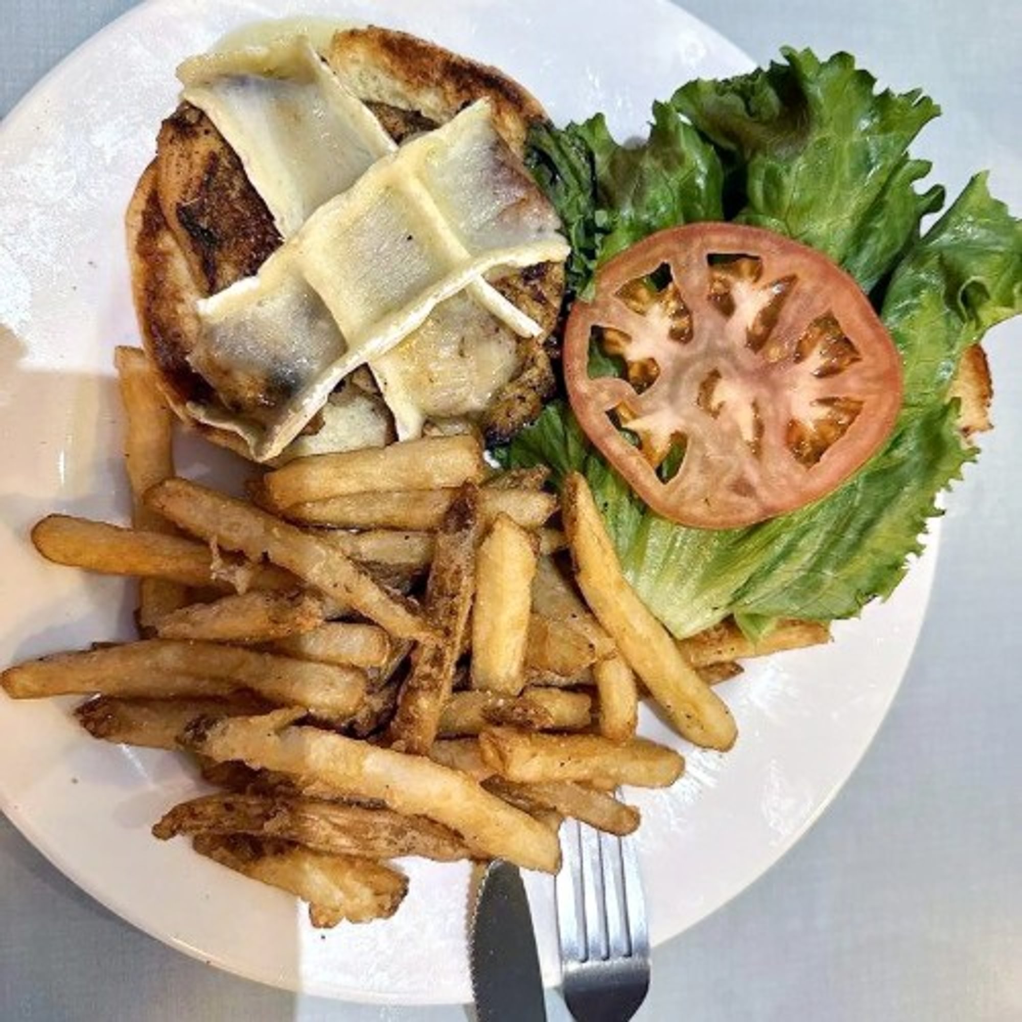 Blackened Chicken and Brie Sandwich