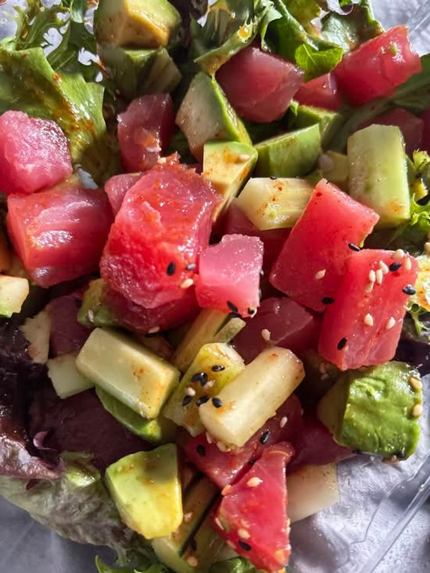Avocado Tuna Salad