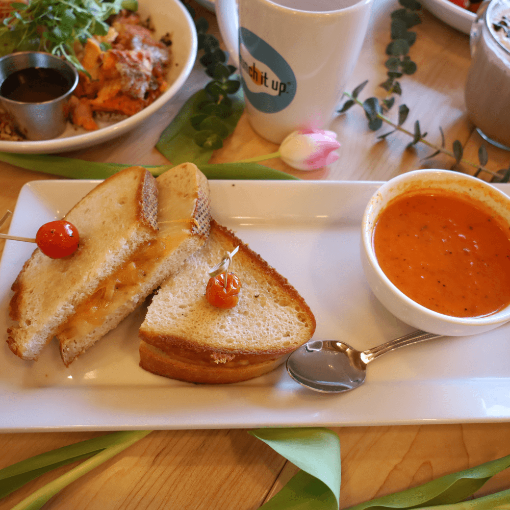 Grilled Cheese & Tomato Bisque