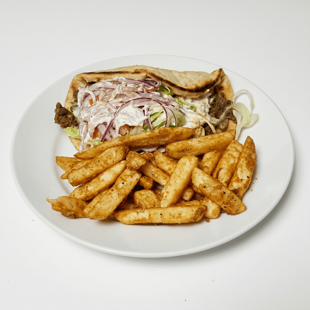 Steak Sandwich with Fries