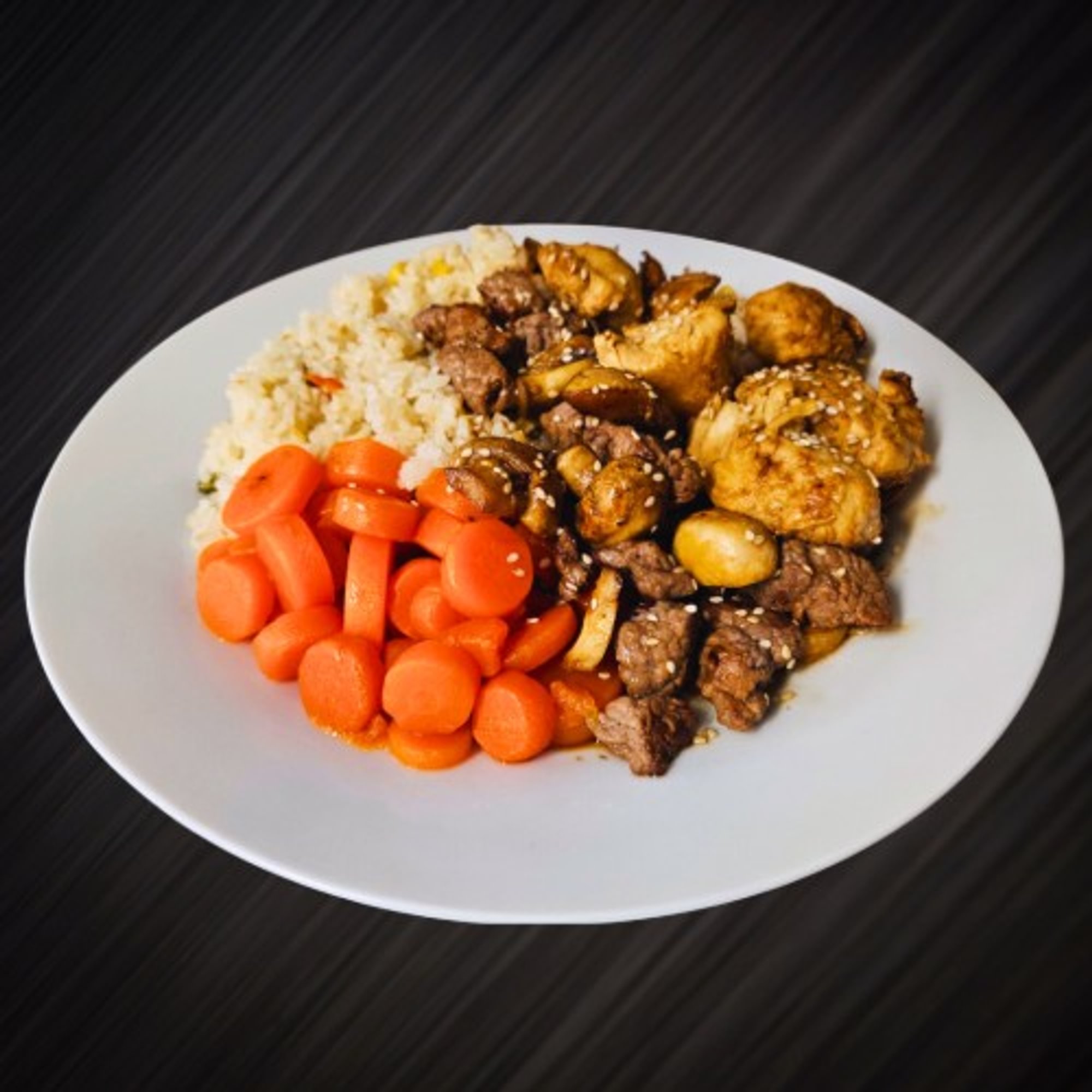 20. Hibachi Steak and Chicken