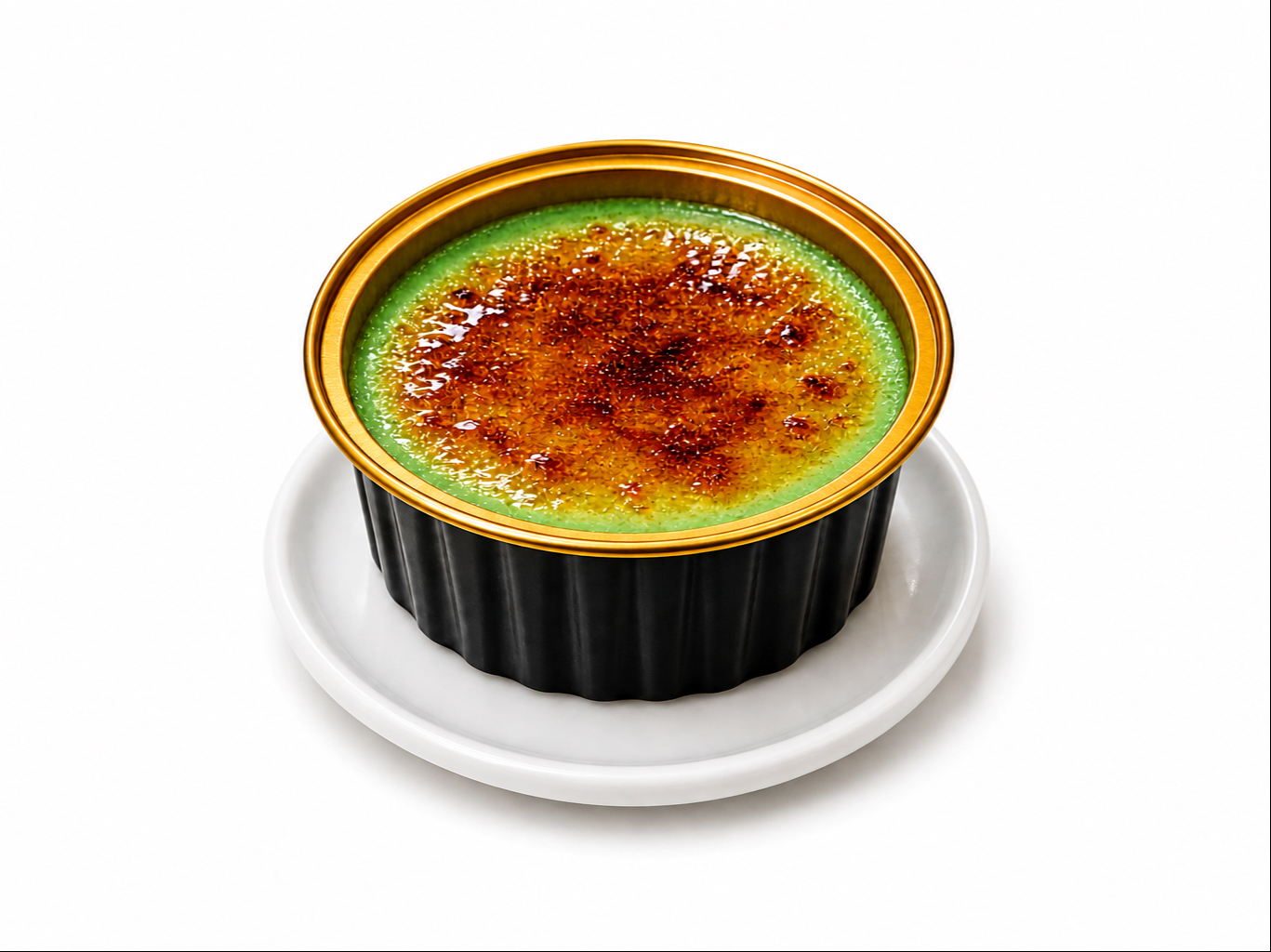 Pandan Creme Brulee