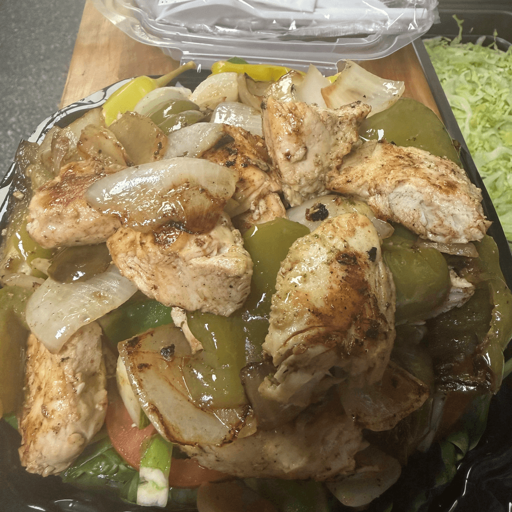Chicken Kebab Salad