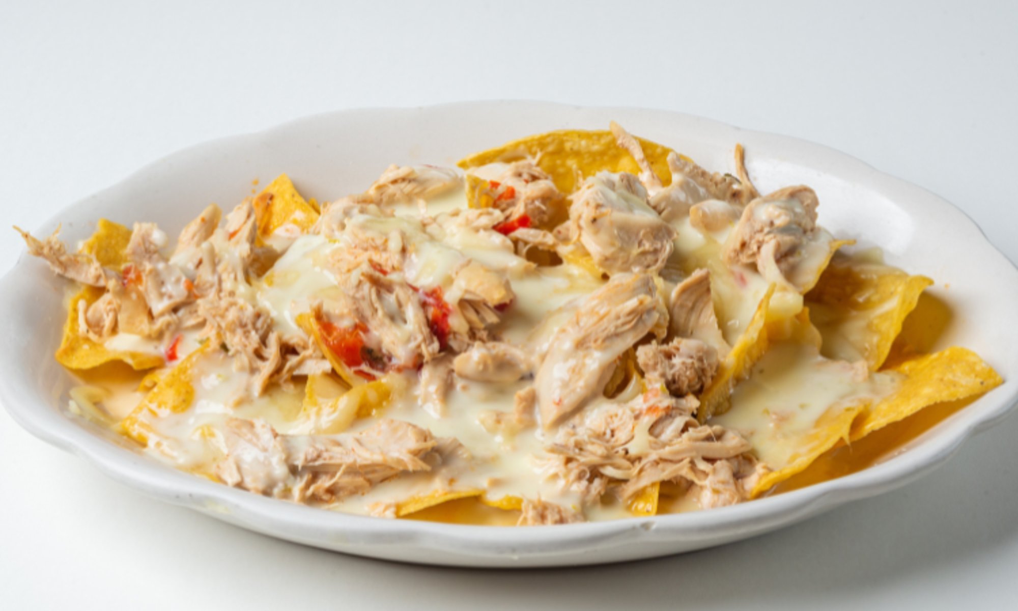 classic cheesy nachos