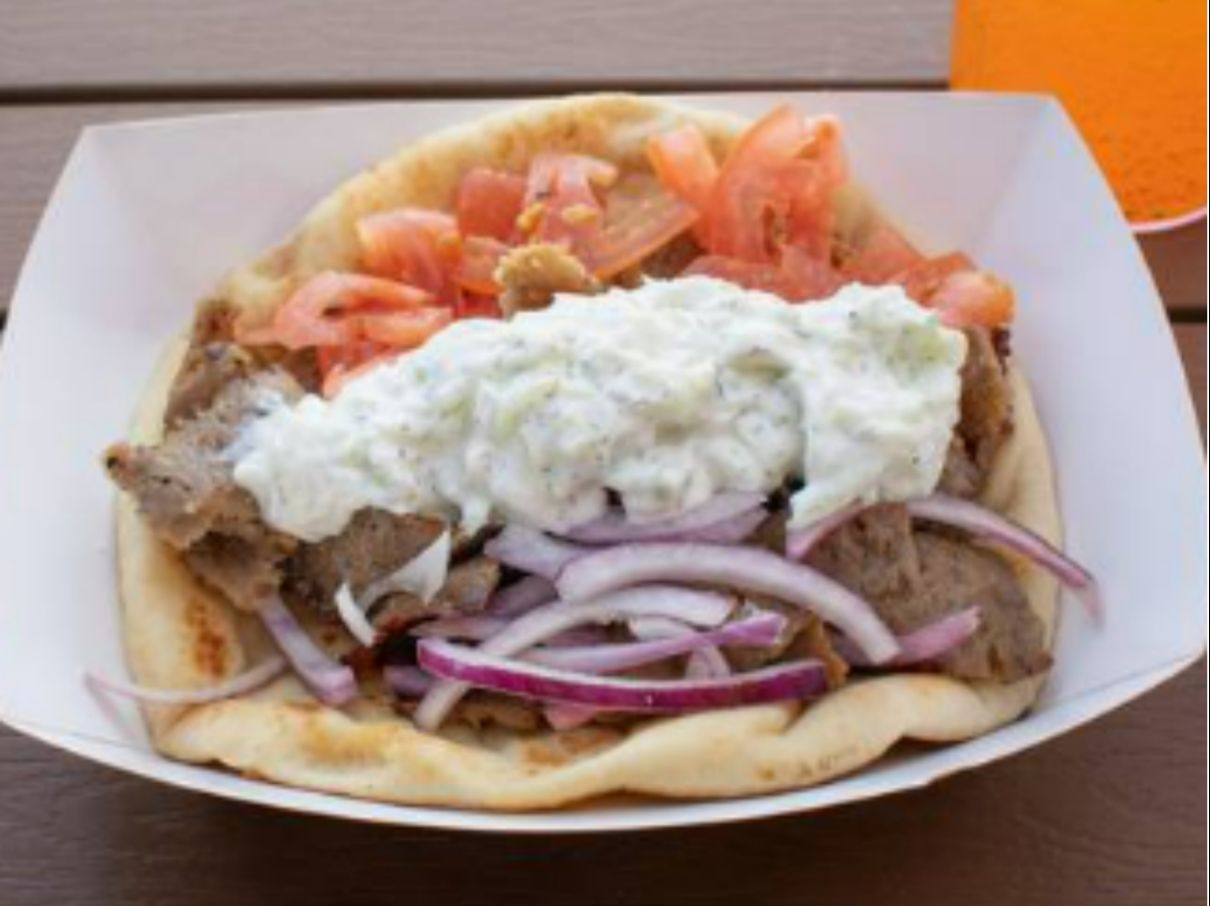 Gyro Pita Wrap &Tzatziki