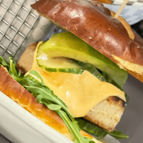 Ahi Club Burger