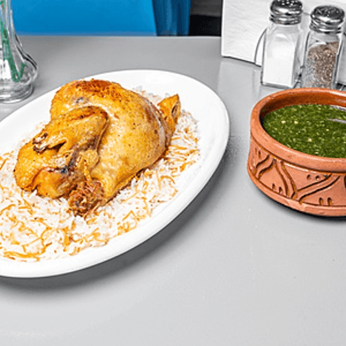 Mulukheya with Half Chicken