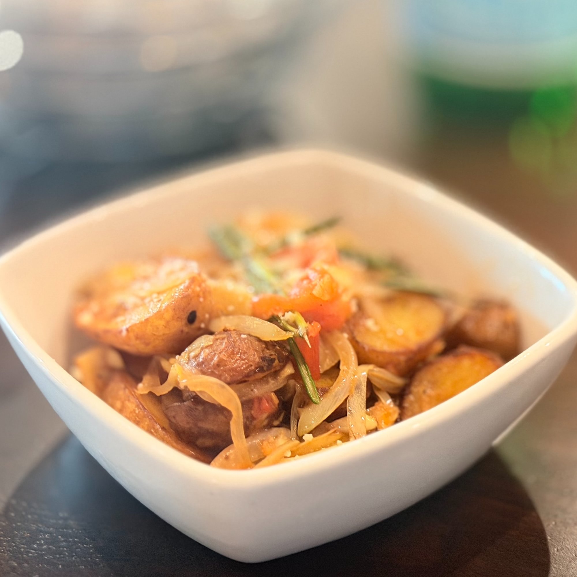 Rosemary Parm Roasted Potatoes
