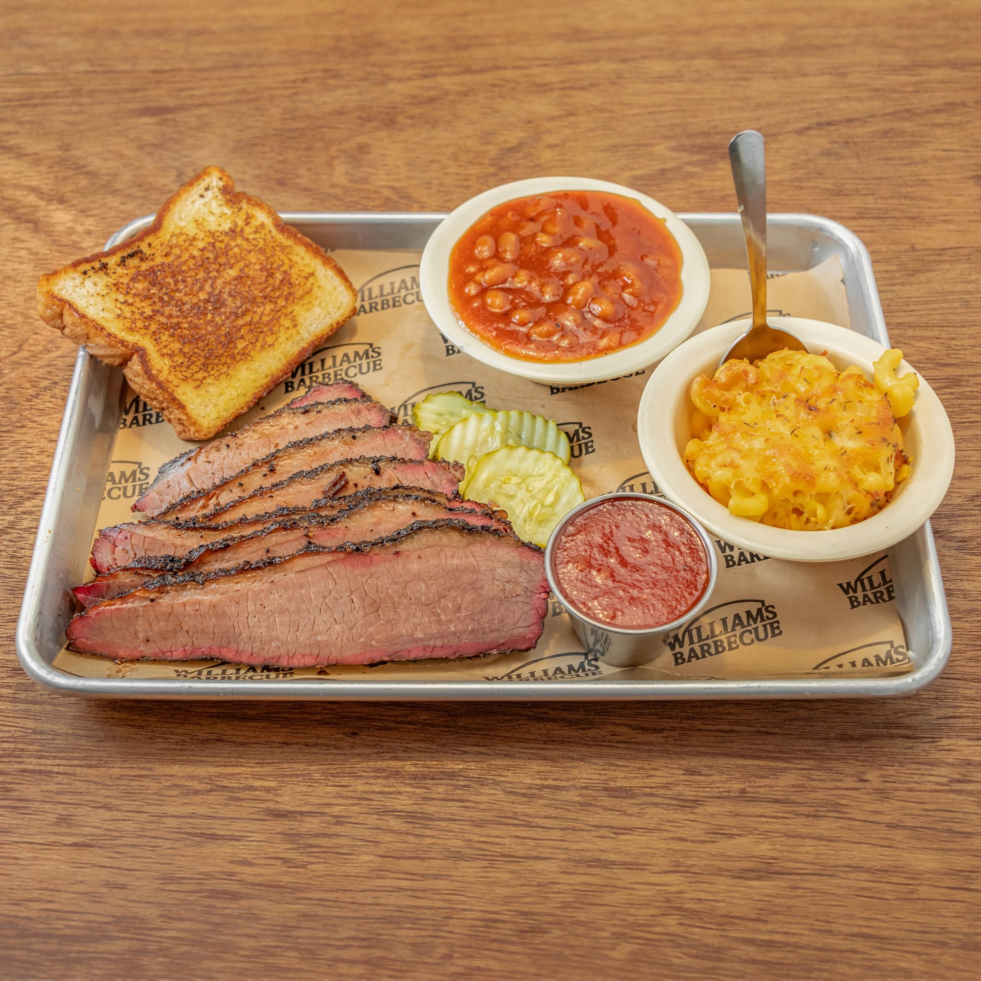 Smoked Brisket Plate (Fri-Sun, call for Availability)