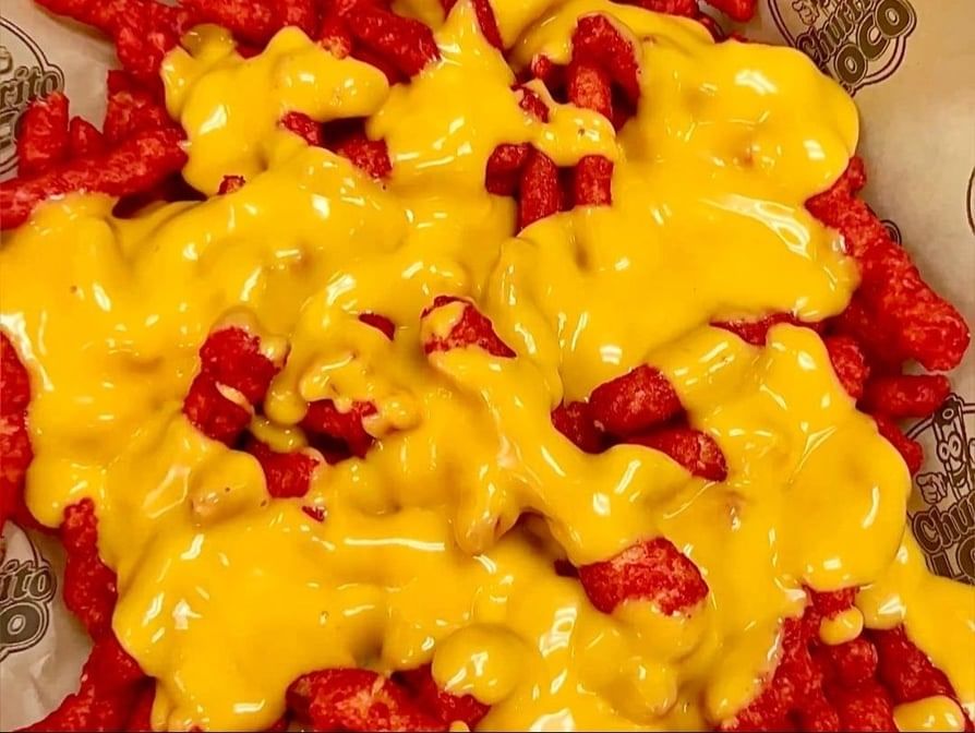 Hot Cheetos Bag W/nacho Cheese