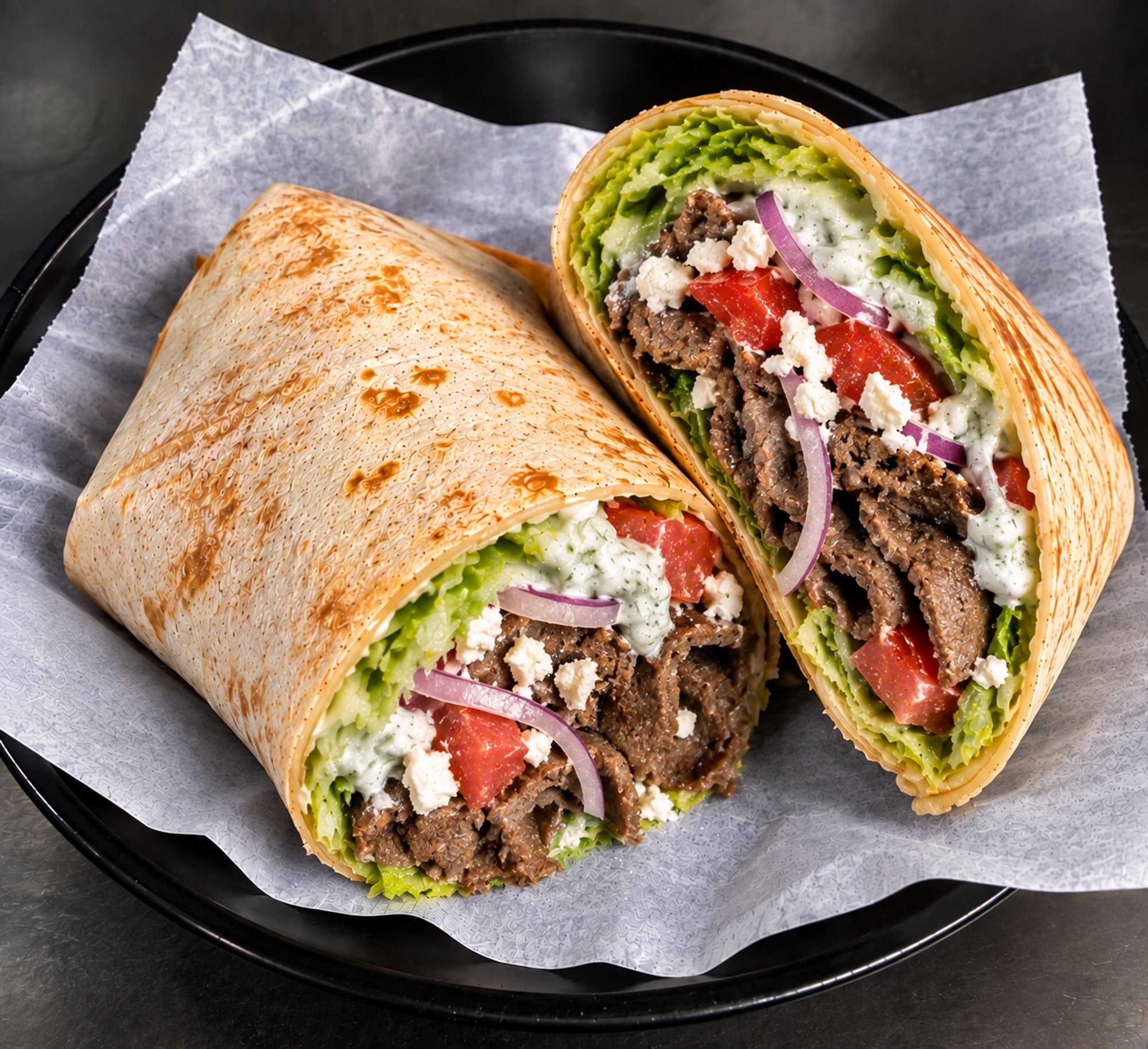 Beef Gyro Wrap