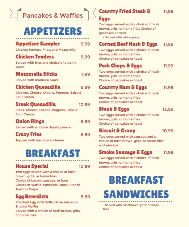 Pancakes and Waffles Image