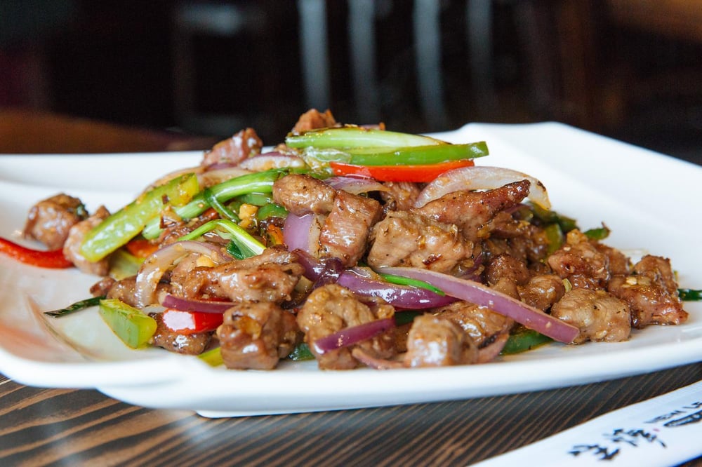 Wok-fried Lemongrass Beef