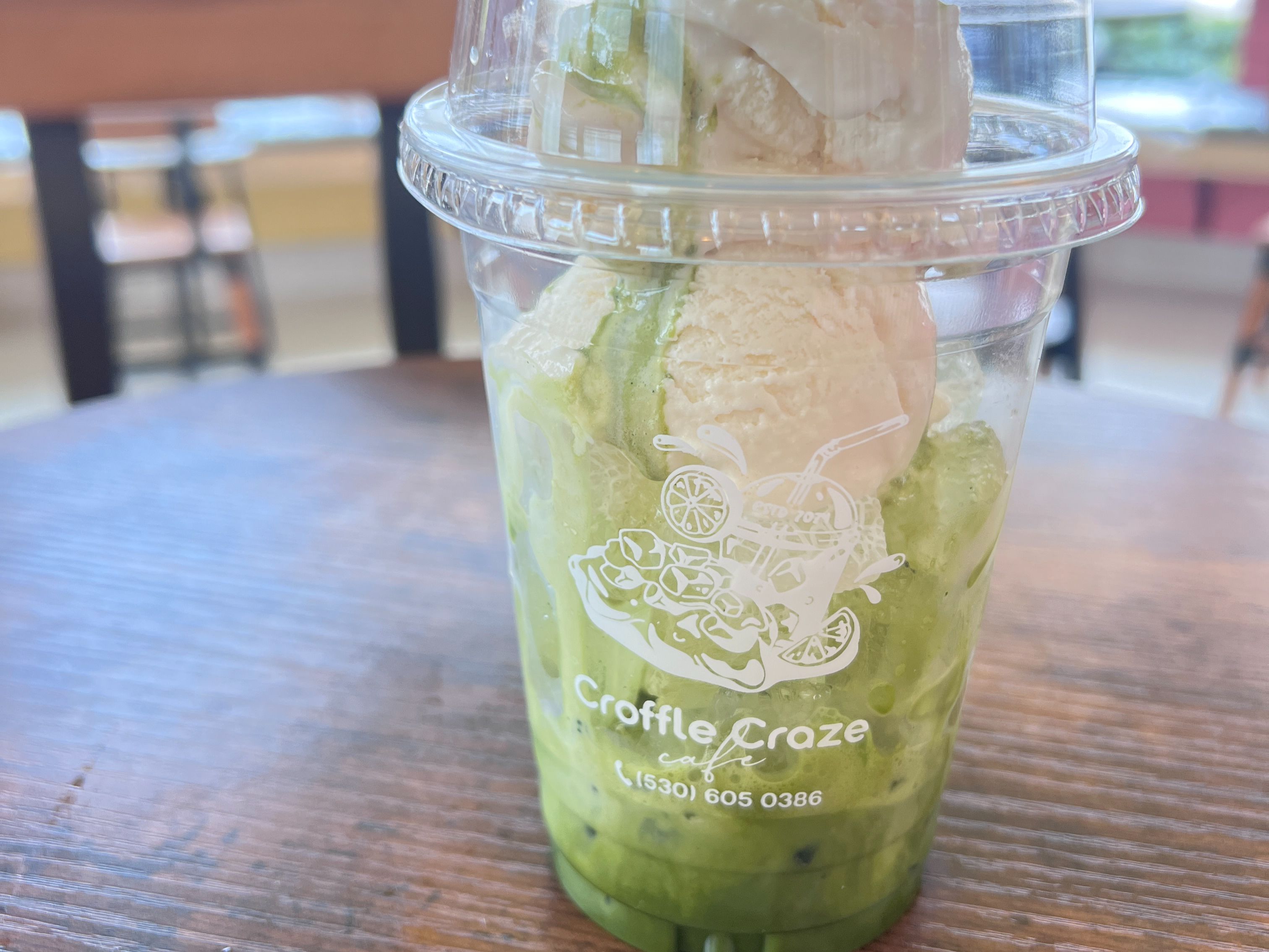 Green Tea Affogato