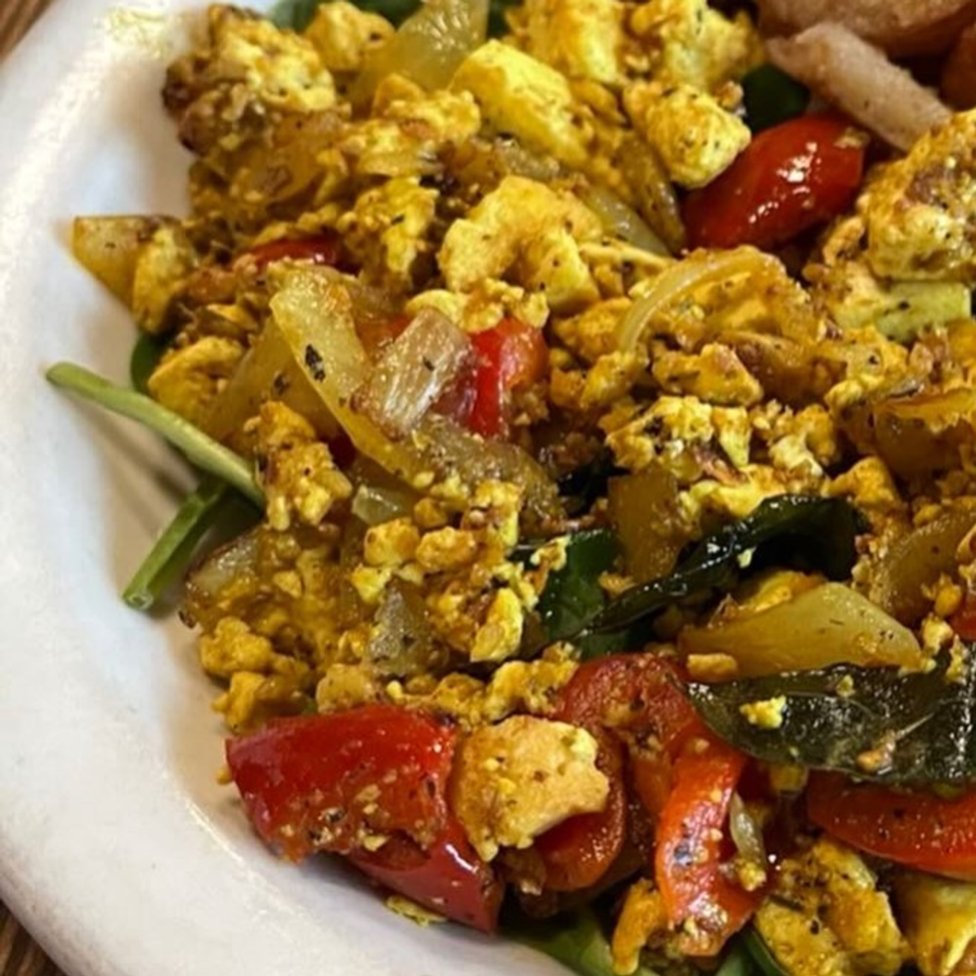 Breakfast Veggies w Tofu