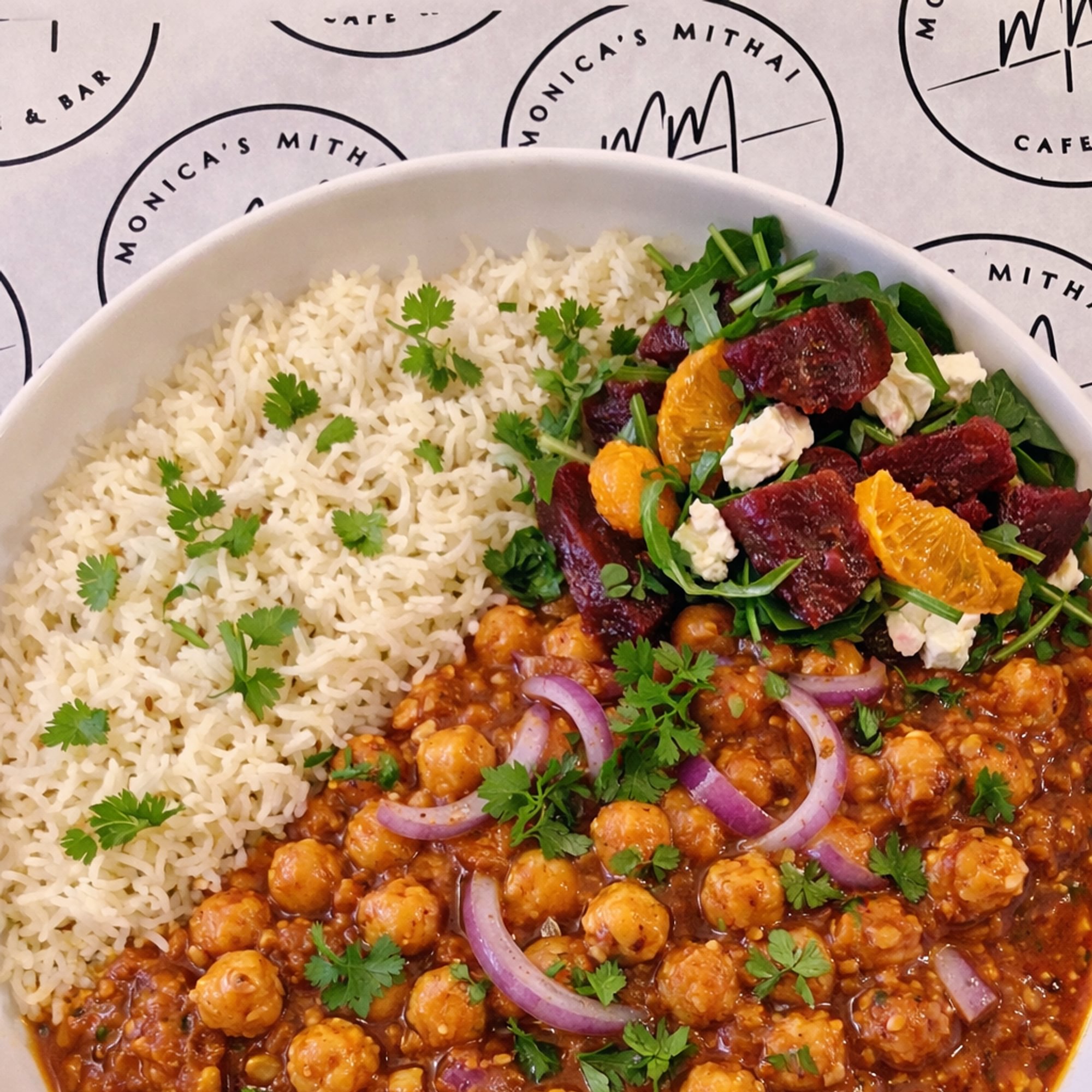 Chickpea Curry Bowl