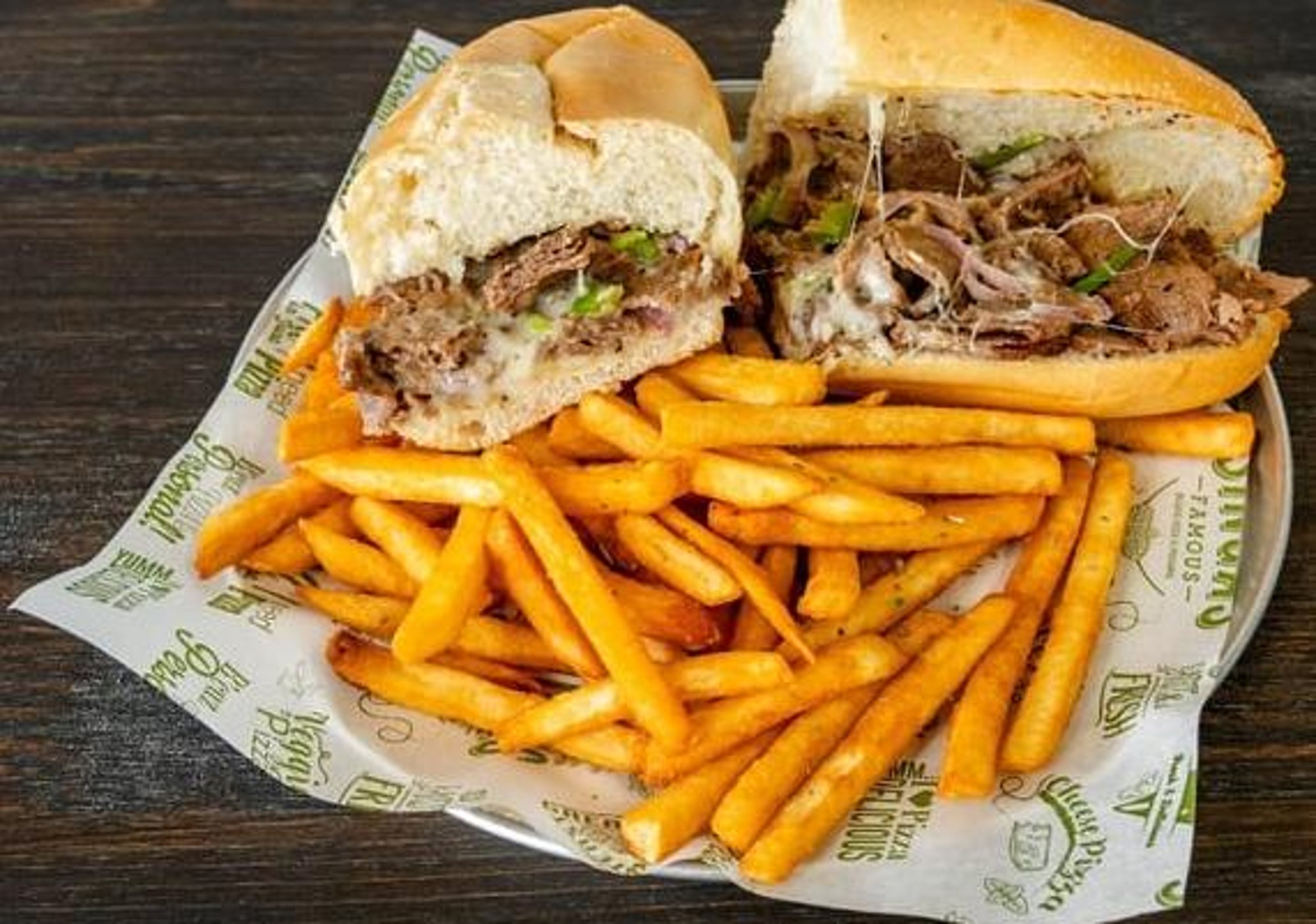 Philly Cheesesteak with Fries