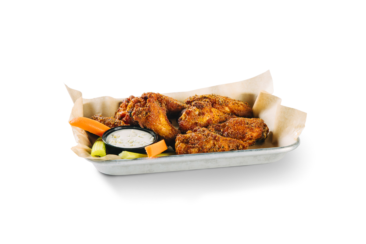 Crispy Fried, Bone-In Wing Mash-Up