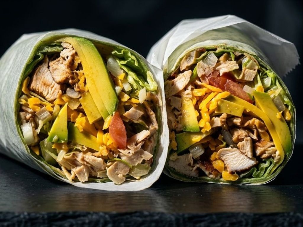 Southwestern Chicken Wrap