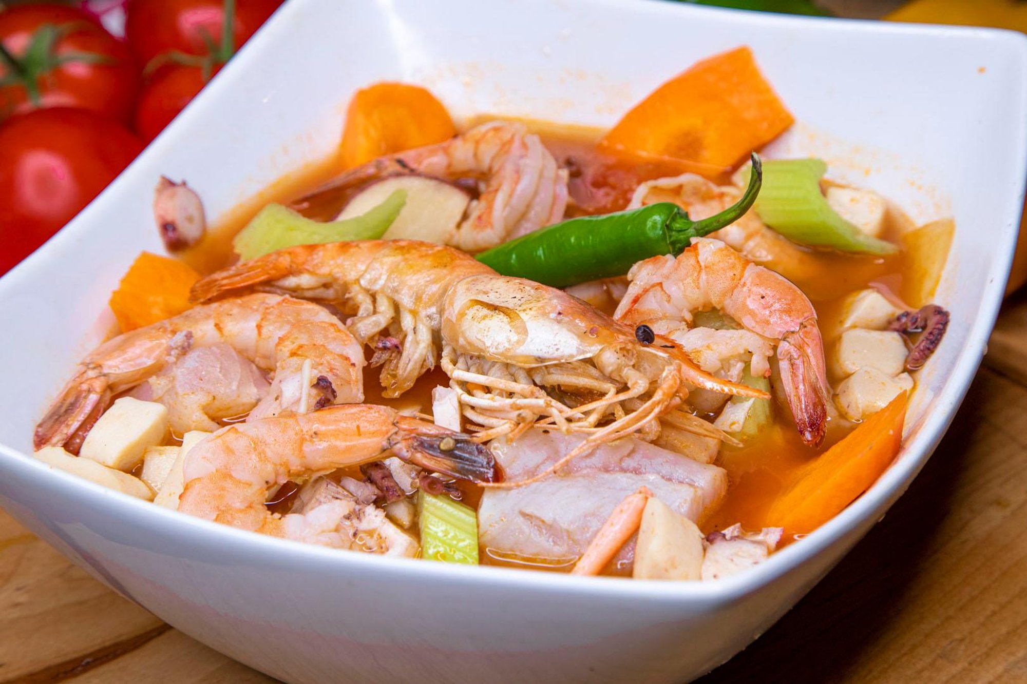 Caldo De Mariscos