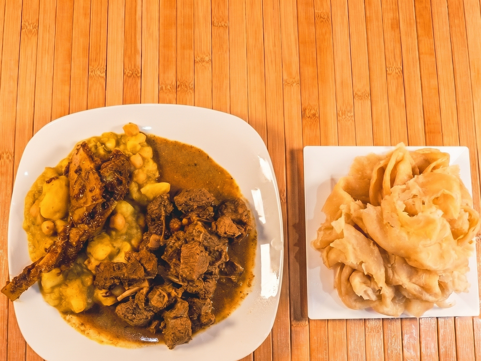 Curry Goat - Buss Up Shut