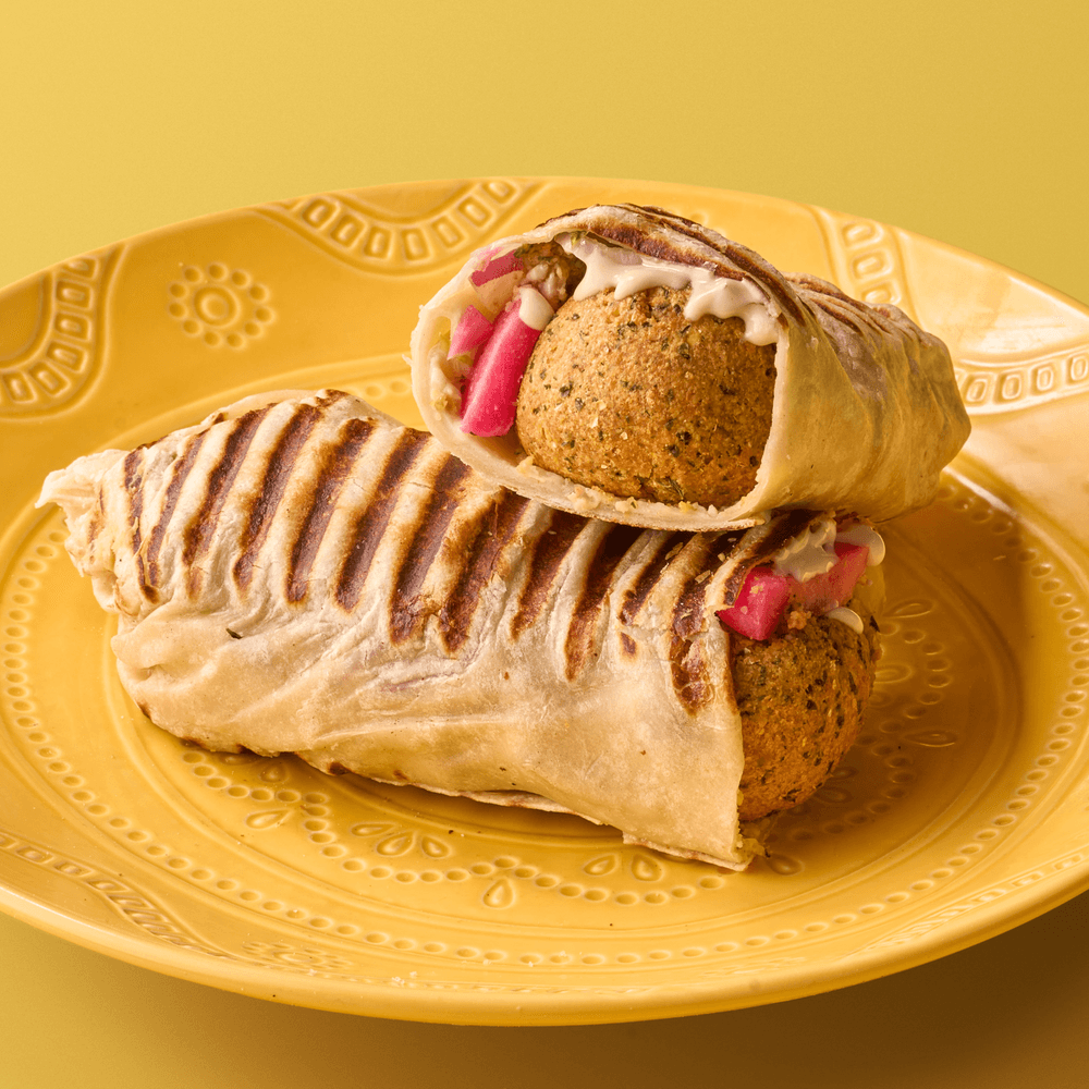 Falafel Saj Wrap