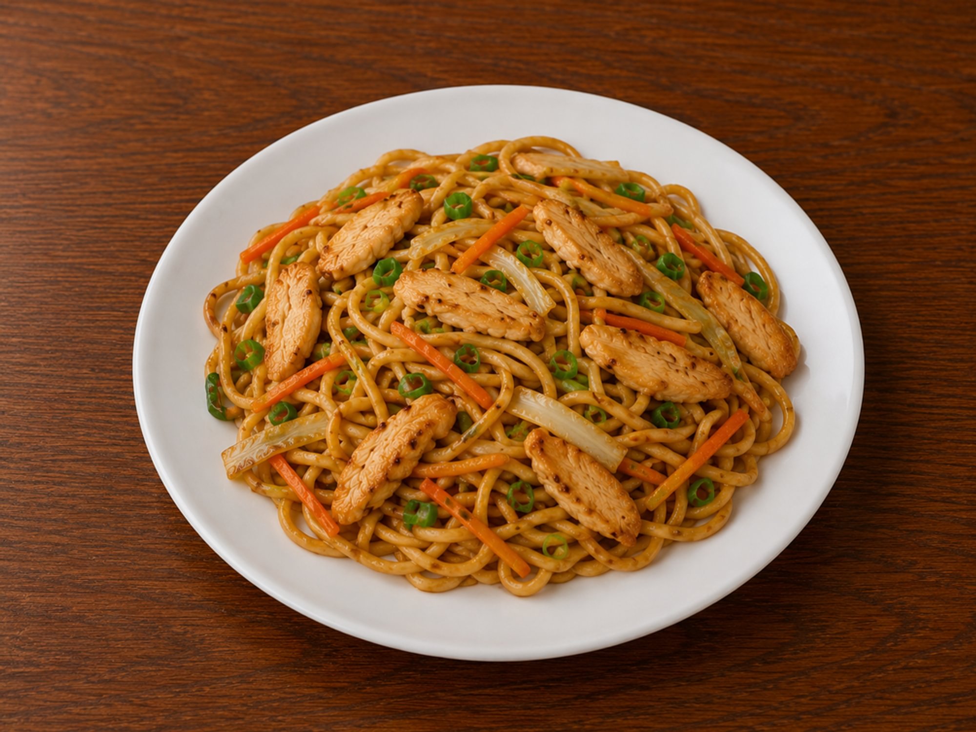 K-Chicken Lo-Mein