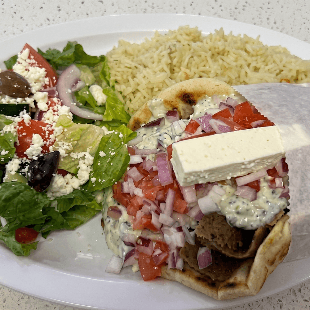 Super Gyros Plate