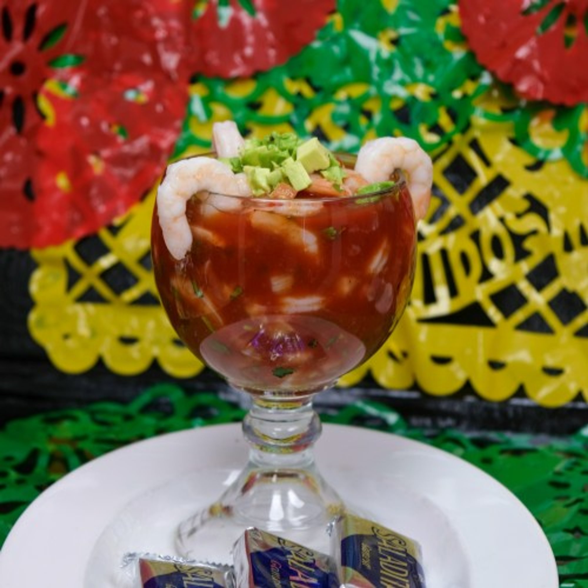 Coctel De Camarones Plate