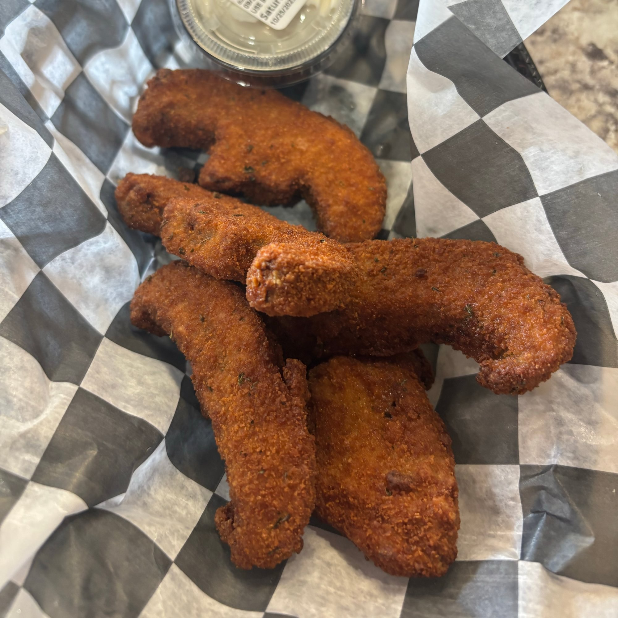 Fried Portobello Mushrooms