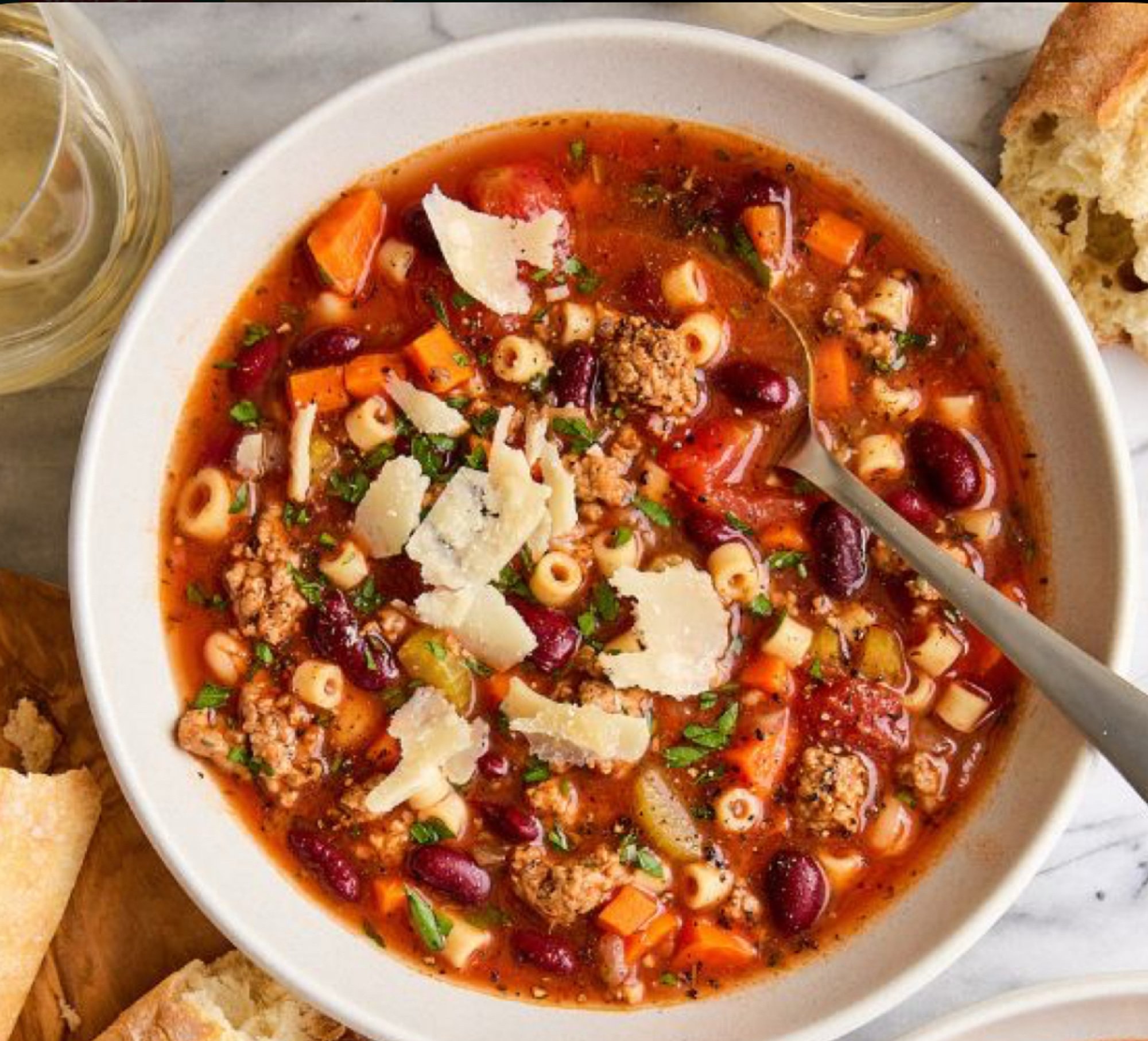 Pasta Fagioli (Vegetarian & Vegan)