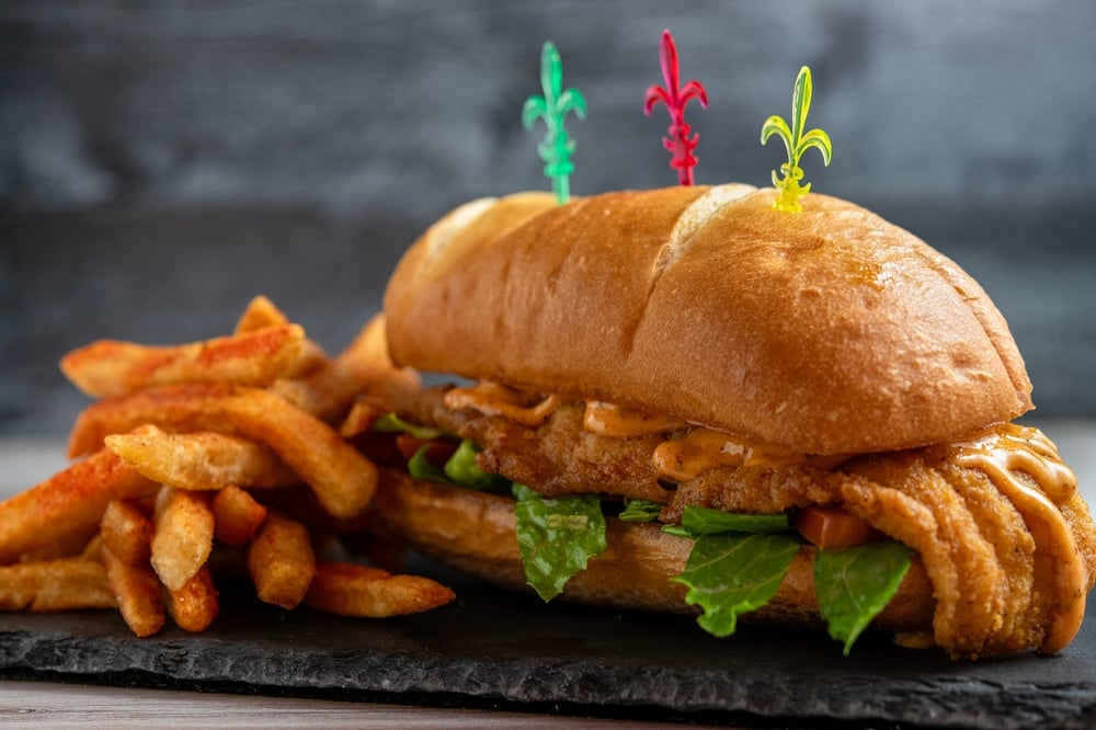 Catfish Po Boy
