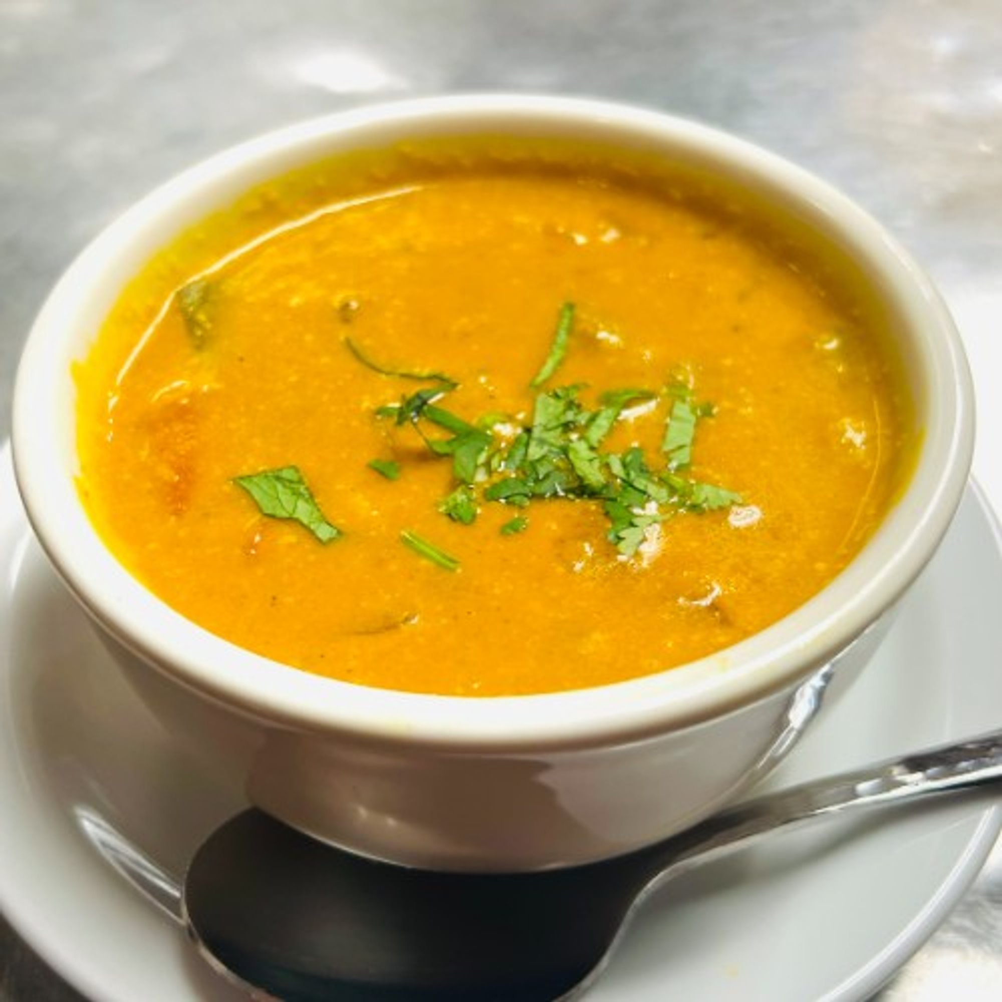 Lunch Coconut Soup with Vegetable