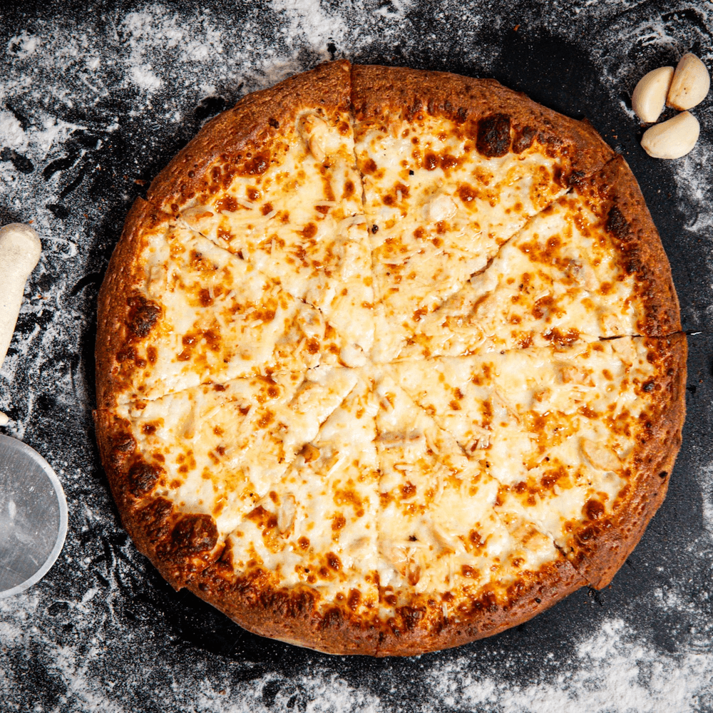 Chicken Alfredo Pizza