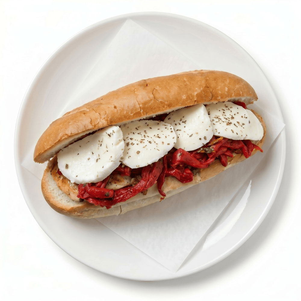 Mozzarella & Roasted Peppers